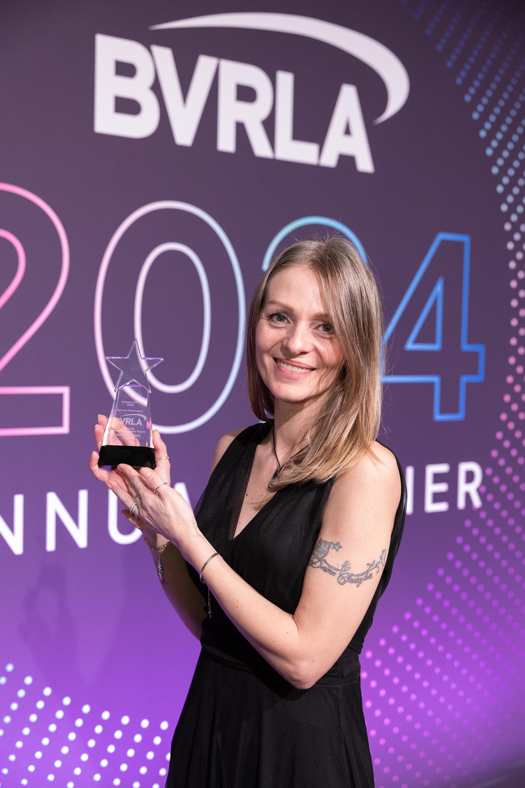 Alphabet hailed BVRLA Industry Hero with event's first-ever team award